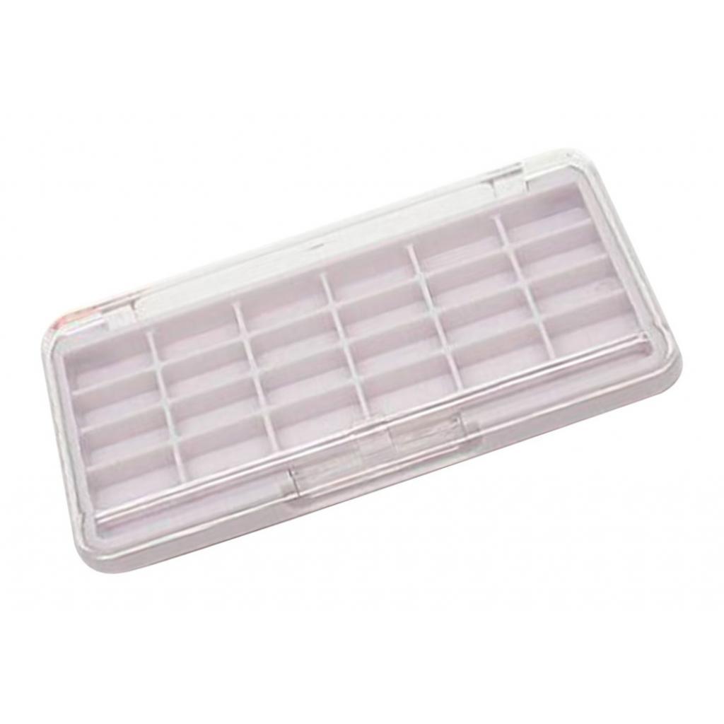 Makeup Case Box Empty Eyeshadow Palette Holder ABS Plastic 24 Slot Organizer for DIY Cosmetic and Travel Use Makeup Case Box Empty Eyeshadow Palette Holder ABS Plastic 24 Slot Organizer for DIY Cosmetic and Travel Use